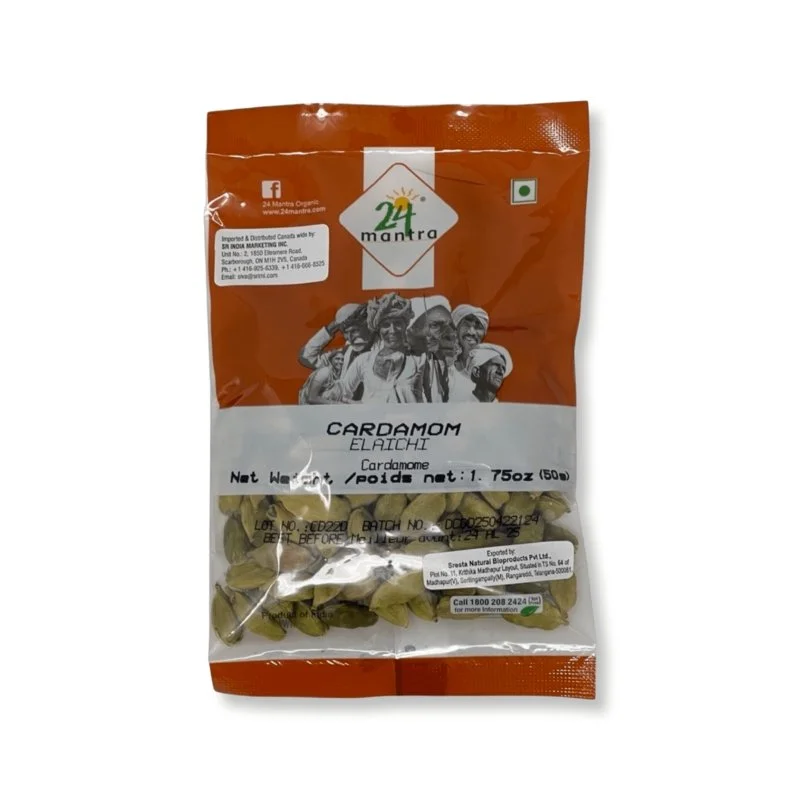 24 24 Mantra Organic Cardamom 50g 50g
